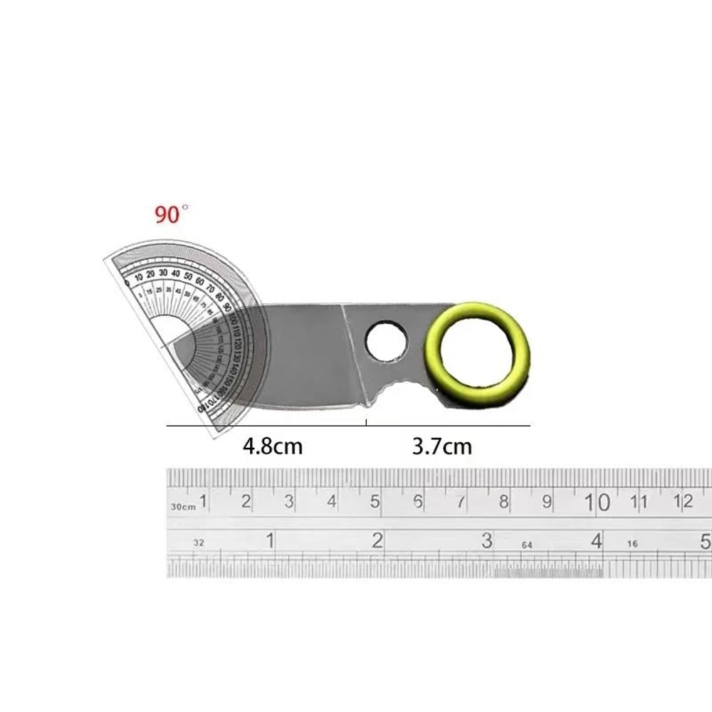 Mini Pocket Survival Knife Sharp Durable Blade For Outdoor Adventures 1