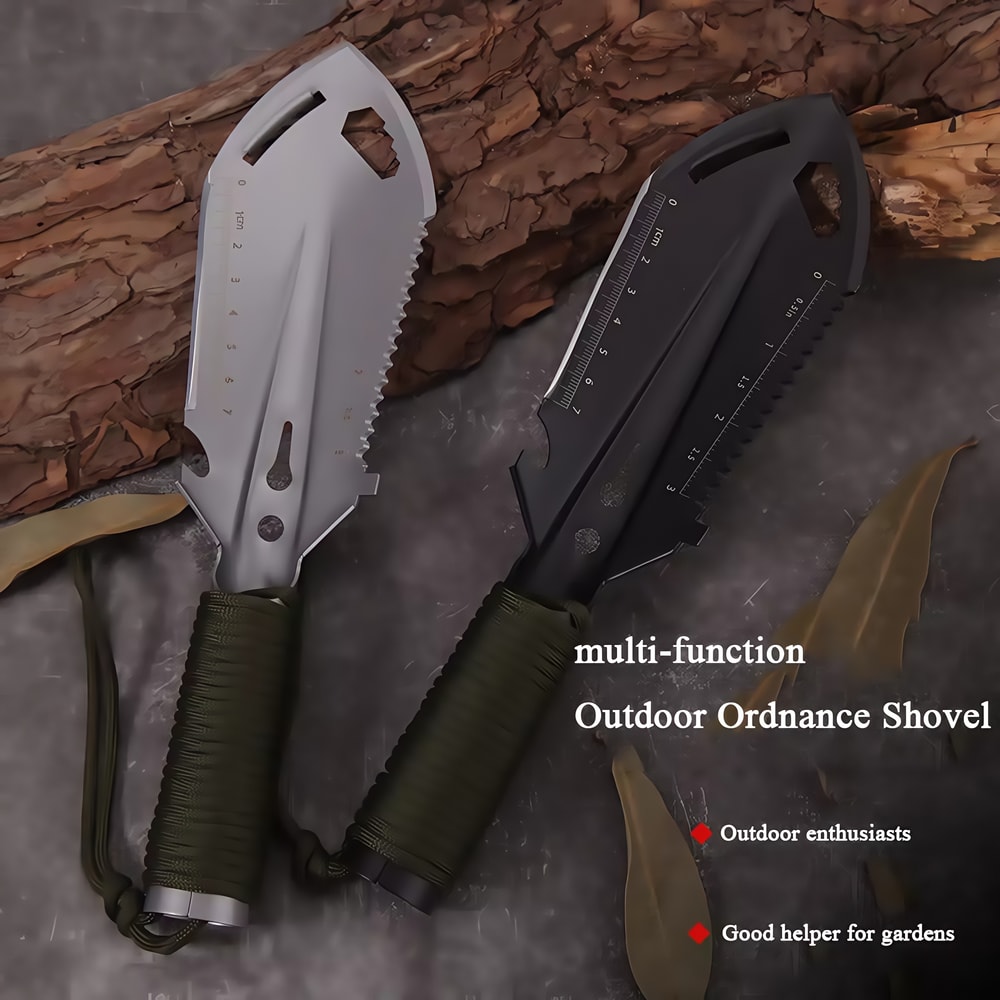 Ultralight Portable Camping Shovel Multifunction Survival Trowel for Backpacking & Outdoor Adventures