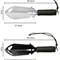 Ultralight Portable Camping Shovel Multifunction Survival Trowel for Backpacking & Outdoor Adventures