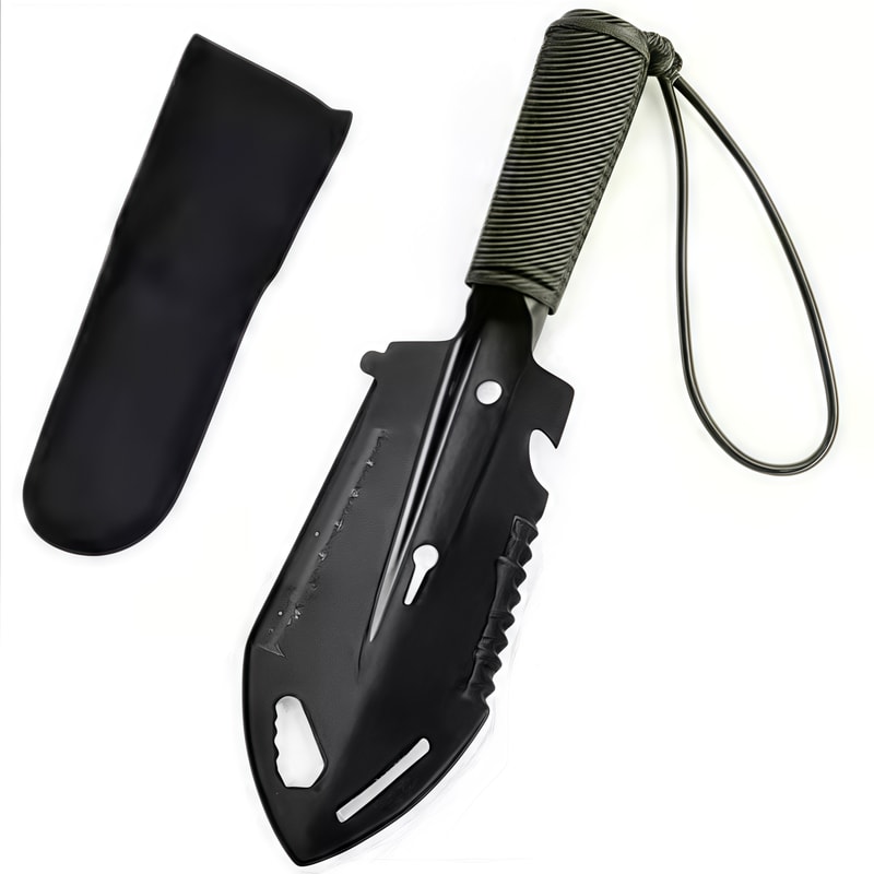Ultralight Portable Camping Shovel Multifunction Survival Trowel for Backpacking & Outdoor Adventures