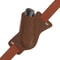 Premium Leather Knife Sheath for Belt Compact Folding Knife Carrier