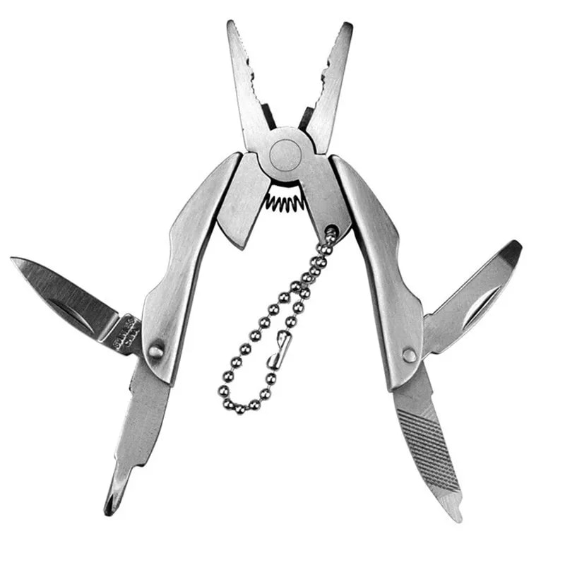 Compact Multitool with Folding Pliers & Knife Survival & Camping Tool