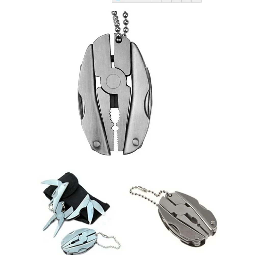 Compact Multitool with Folding Pliers & Knife Survival & Camping Tool