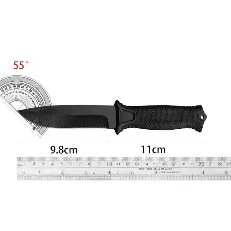 Ultimate Stainless Steel Tactical Survival Knife Portable Self Defense Outdoor Tool 2
