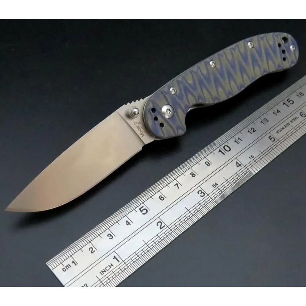 Eafengrow Premium Stainless Folding Pocket Knife Compact Camping Survival Knife 4