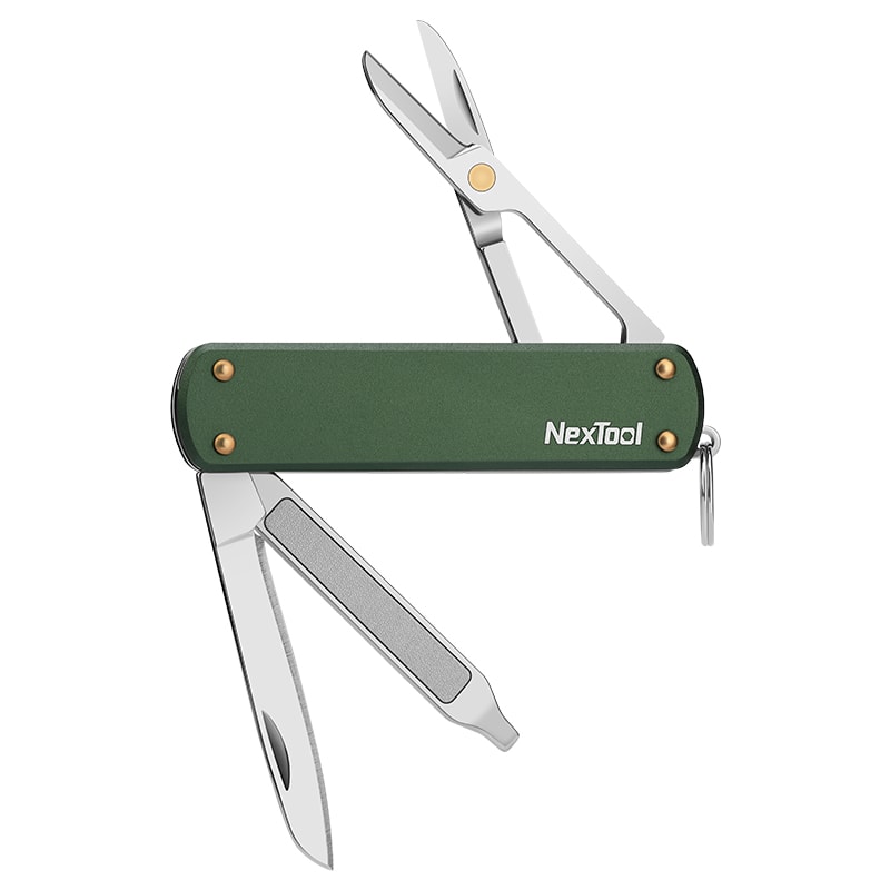 NexTool Mini Folding Knife Multifunction Pocket Tool With Scissors 0