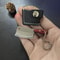 Ultra Compact Keychain Knife Portable Mini Fixed Blade Pocket Knife Peeler 4