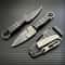 Compact Survival Pocket Knife with Sheath High Hardness Tool for Camping & Outdoor Use
