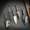 Compact Survival Pocket Knife with Sheath High Hardness Tool for Camping & Outdoor Use