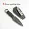 Compact Survival Pocket Knife with Sheath High Hardness Tool for Camping & Outdoor Use