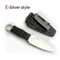 Compact Survival Pocket Knife with Sheath High Hardness Tool for Camping & Outdoor Use