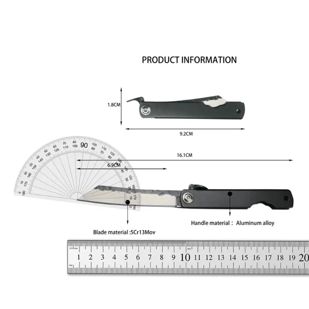 Premium Handmade Higonokami Folding Knife Portable & Camping Tool