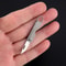 Compact Titanium Alloy Mini Folding Knife with Sharp Steel Blade Portable Knife