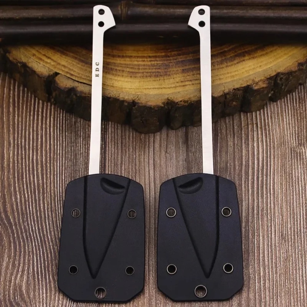 Tactical Steel Pocket Knife with Sheath Hunting & Camping Tool