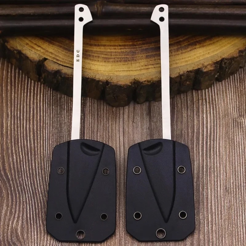 Tactical Steel Pocket Knife with Sheath Hunting & Camping Tool