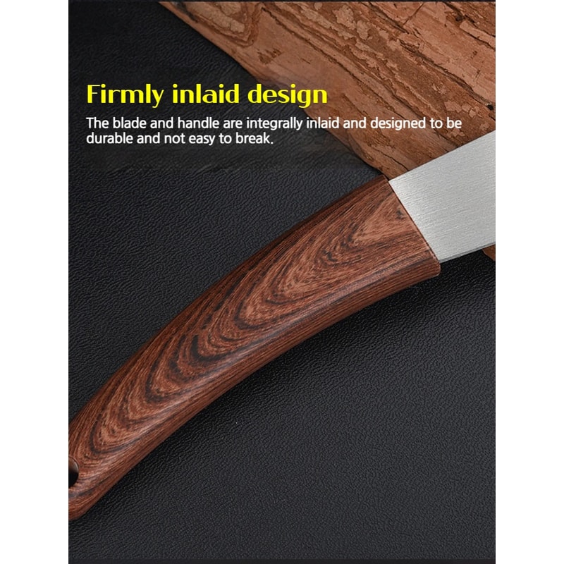 Premium Wooden Handle Grafting Knife Garden Hand Tool for Precise Pruning & Plant Propagation