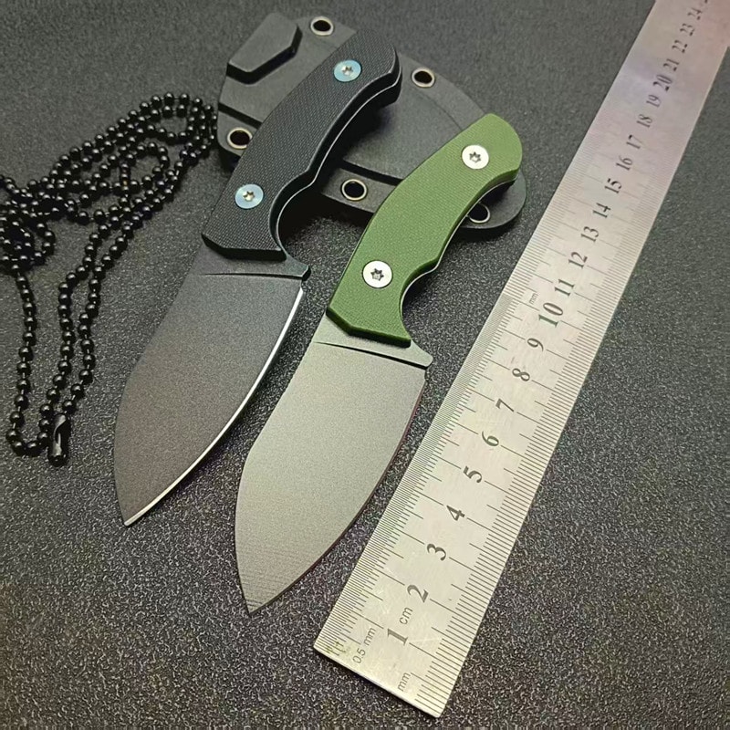 Ultra Durable Fixed Blade Survival Knife with Sheath Outdoor Camping & Rescue Tool