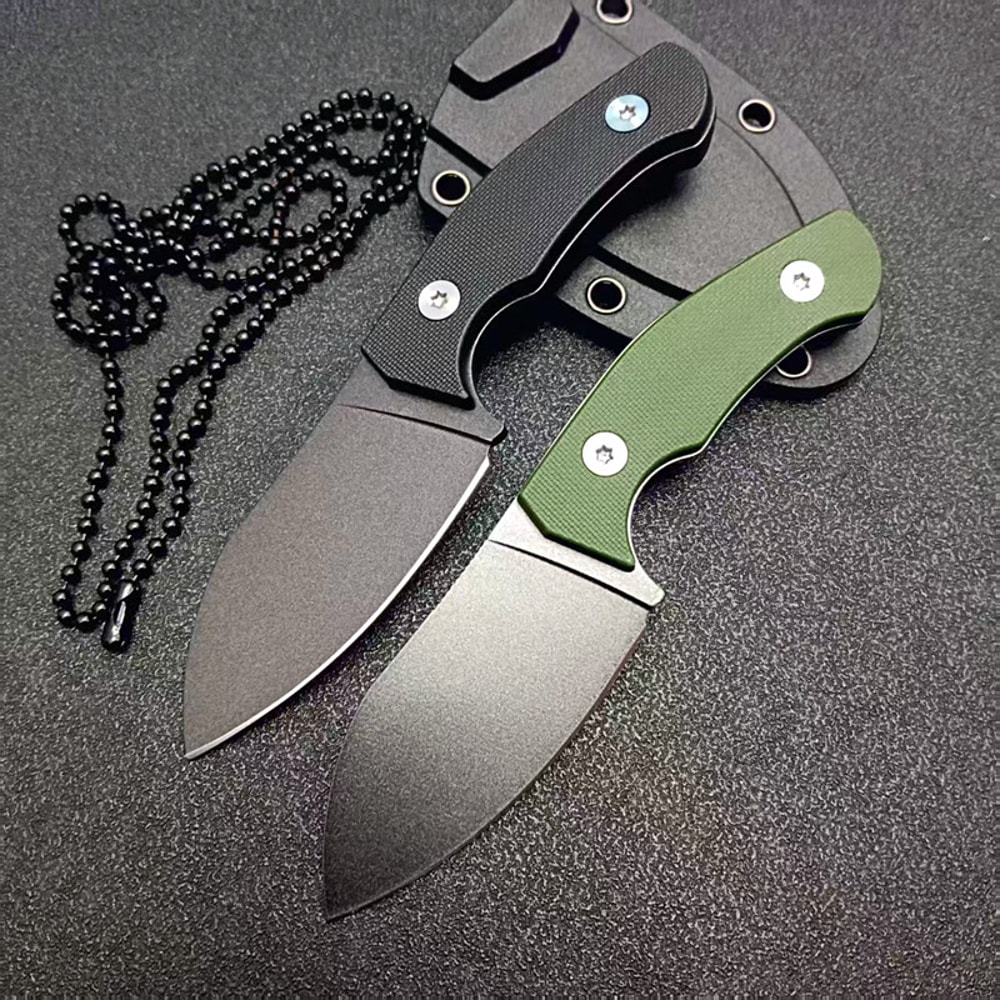 Ultra Durable Fixed Blade Survival Knife with Sheath Outdoor Camping & Rescue Tool