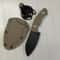 Ultra Durable Fixed Blade Survival Knife with Sheath Outdoor Camping & Rescue Tool