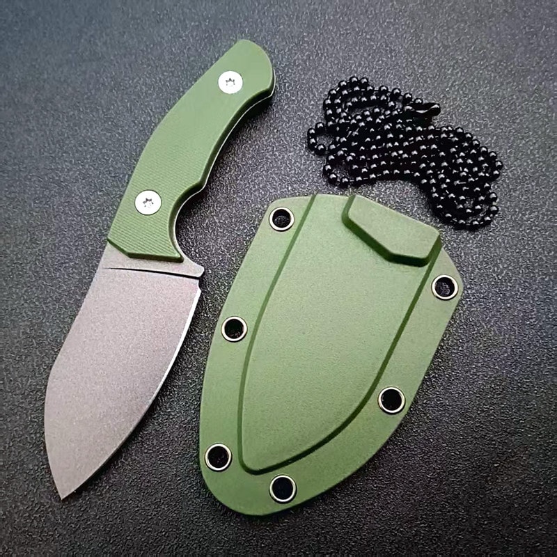 Ultra Durable Fixed Blade Survival Knife with Sheath Outdoor Camping & Rescue Tool