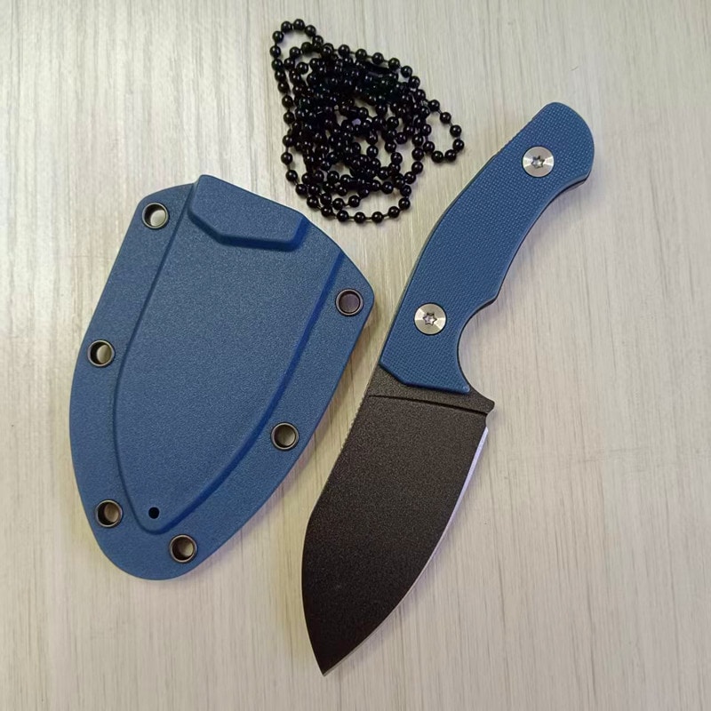 Ultra Durable Fixed Blade Survival Knife with Sheath Outdoor Camping & Rescue Tool