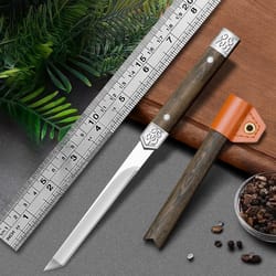 premium stainless steel mini utility knife portable fruit & meat cutting knife
