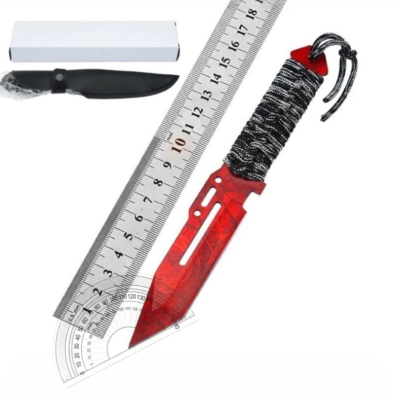 Tactical Outdoor Knife High Hardness Stainless Steel For Camping Climbing 4