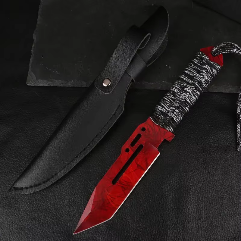 Tactical Outdoor Knife High Hardness Stainless Steel For Camping Climbing 6