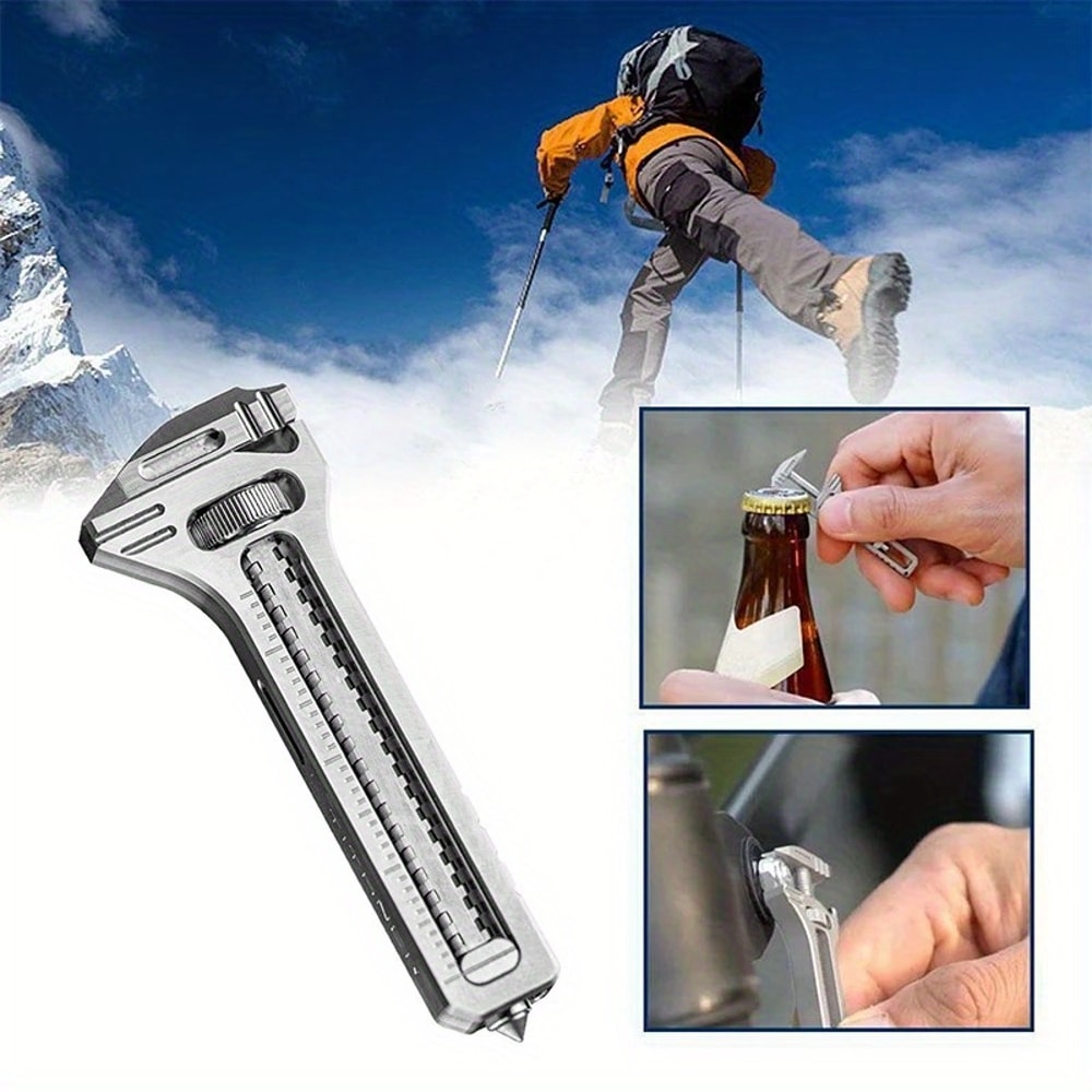 Multitool Keychain Portable Pocket Survival & Camping Tool