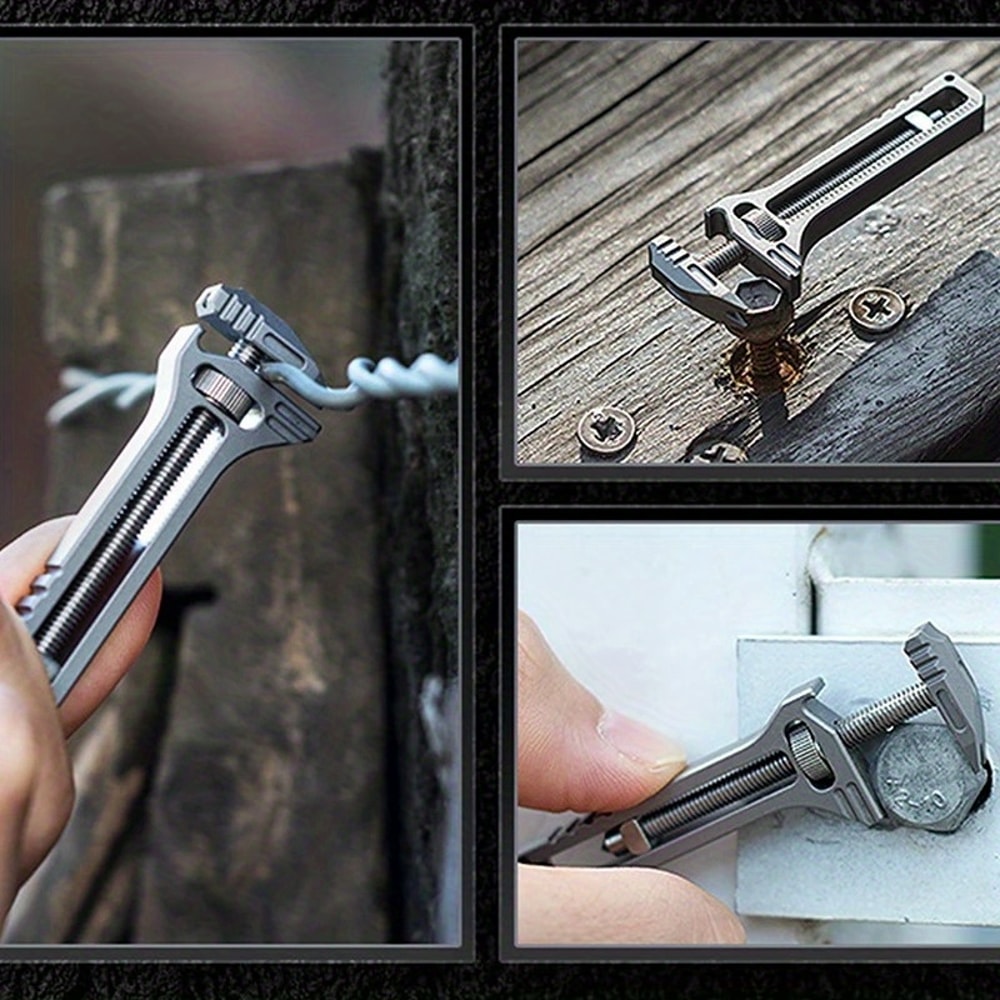 Multitool Keychain Portable Pocket Survival & Camping Tool