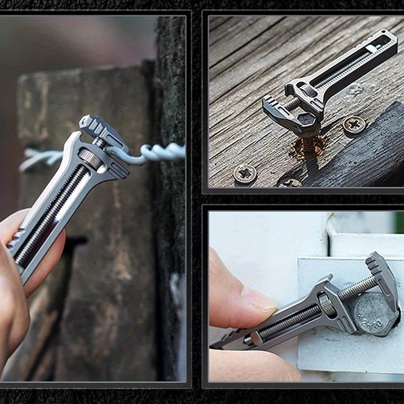Multitool Keychain Portable Pocket Survival & Camping Tool