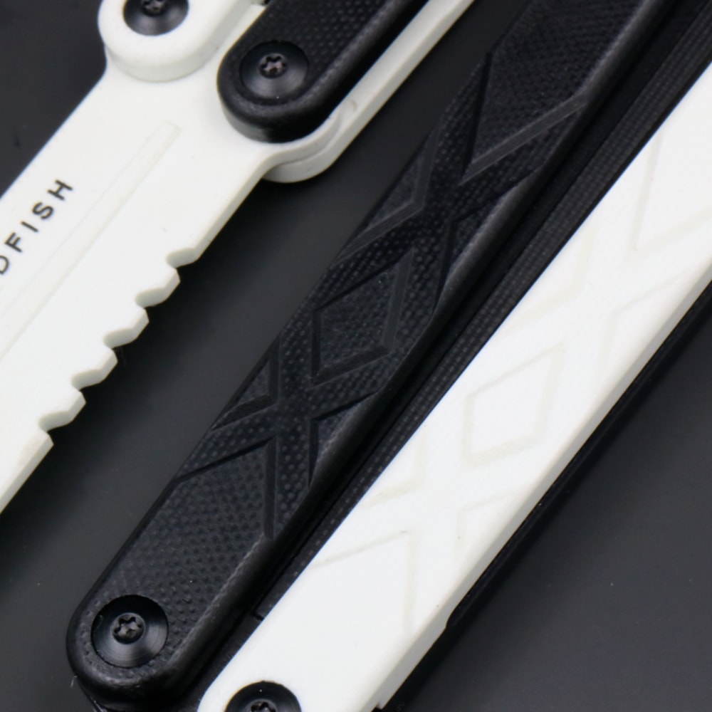 SwordFish Balisong Trainer Butterfly Knife Trainer with Bushings System
