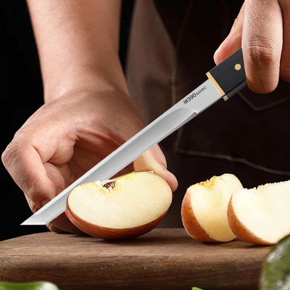 Premium Mongolian Forged Meat Cleaver Knife Stainless Steel Boning Knife With Protective Sheath 3