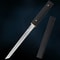 Premium Mongolian Forged Meat Cleaver Knife Stainless Steel Boning Knife With Protective Sheath 4