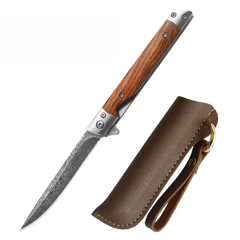 Premium Outdoor Pocket Knife Stainless Steel Folding Multi Functional Knife 5