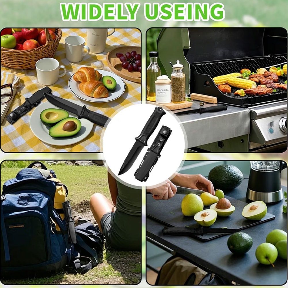 Portable Multi Functional Tactical Fruit Knife For Camping Outdoor Adventures 1