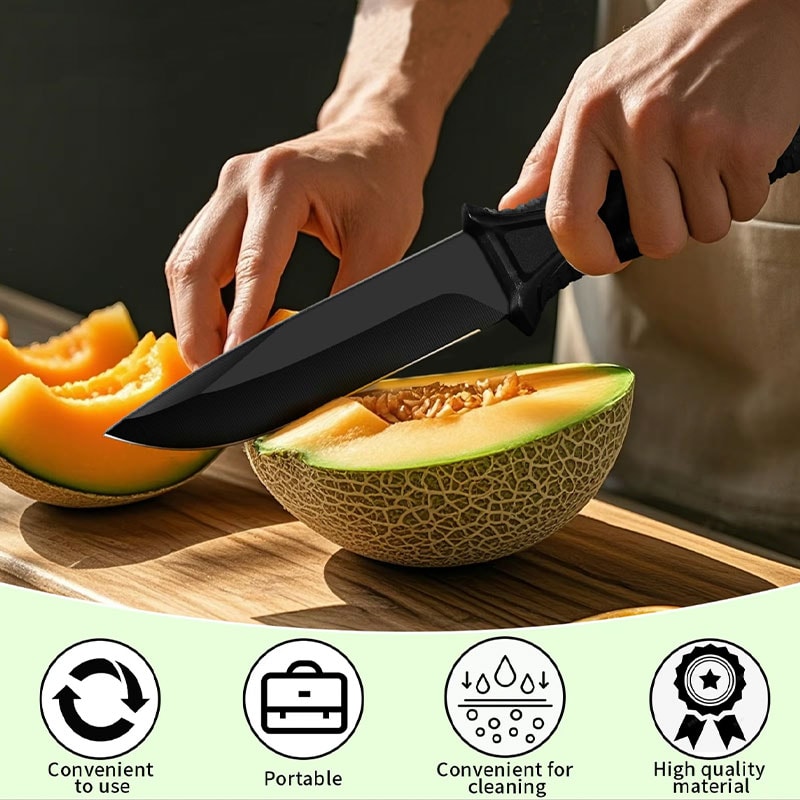 Portable Multi Functional Tactical Fruit Knife For Camping Outdoor Adventures 2