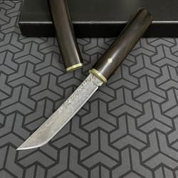 premium damascus tanto tactical hunting knife survival & tool