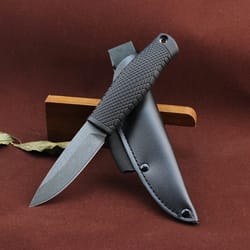 premium survival knife steel outdoor camping blade