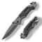Tactical Camping Pocket Knife & Outdoor Survival Knife Compact Knife with Folding Defense Blade