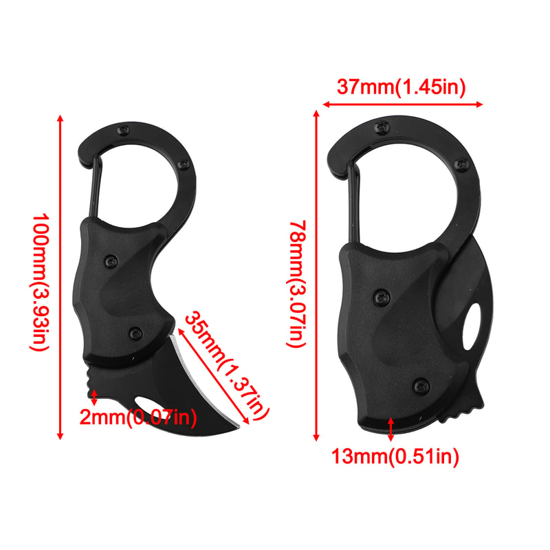Mini Key Knife Portable Pocket Knife Case Opener 1