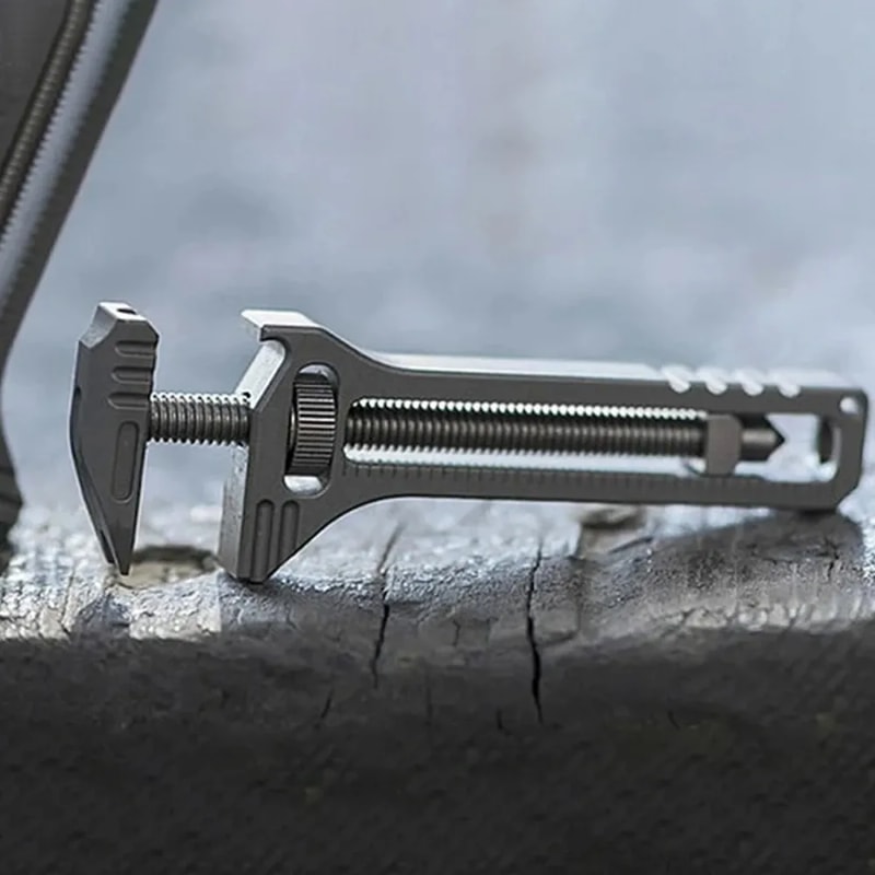Compact Pocket Multitool Keychain Tool Everyday Carry Survival Gear