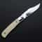 Premium Bull Bone Handle Folding Knife Multifunctional Camping Knife & Outdoor Tool