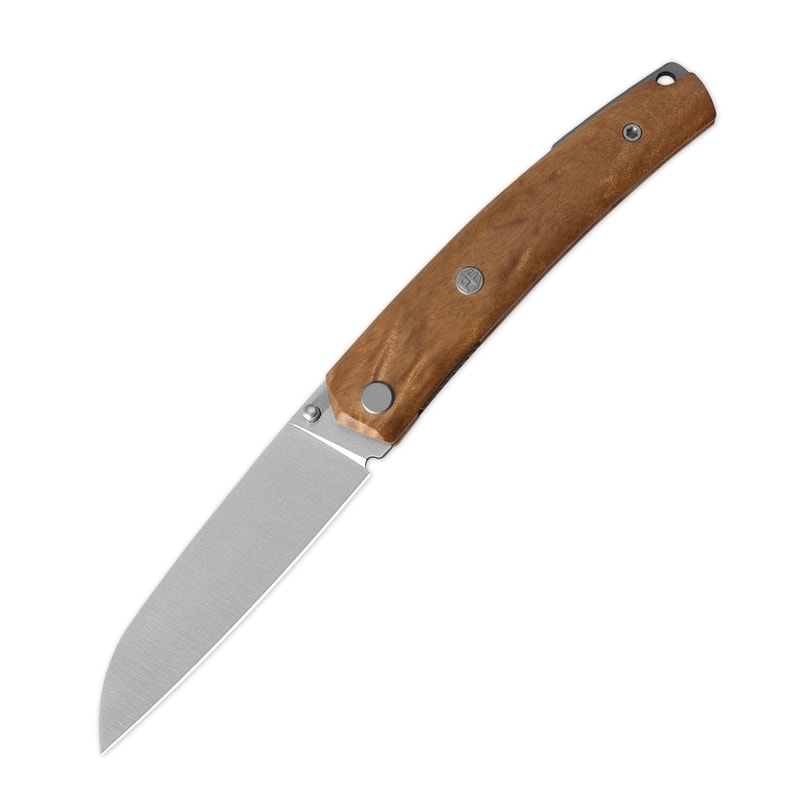 Premium Wood Handle Folding Pocket Knife Steel Knife For Outdoor Camping Hiking Survival 6