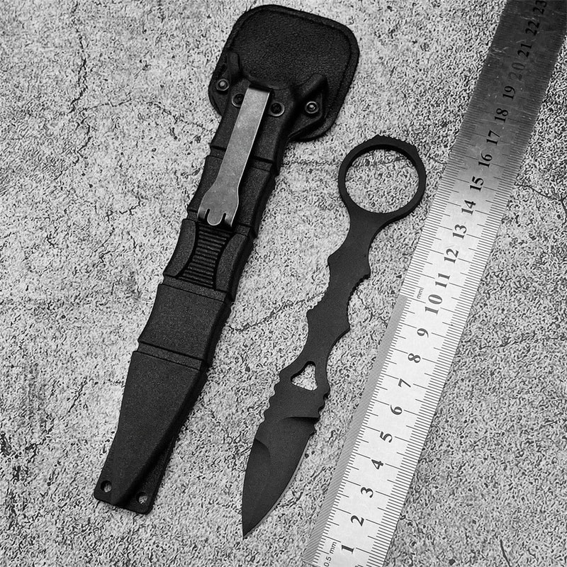 Tactical Mini Fixed Blade Knife for Camping & Outdoor