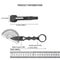 Tactical Mini Fixed Blade Knife for Camping & Outdoor