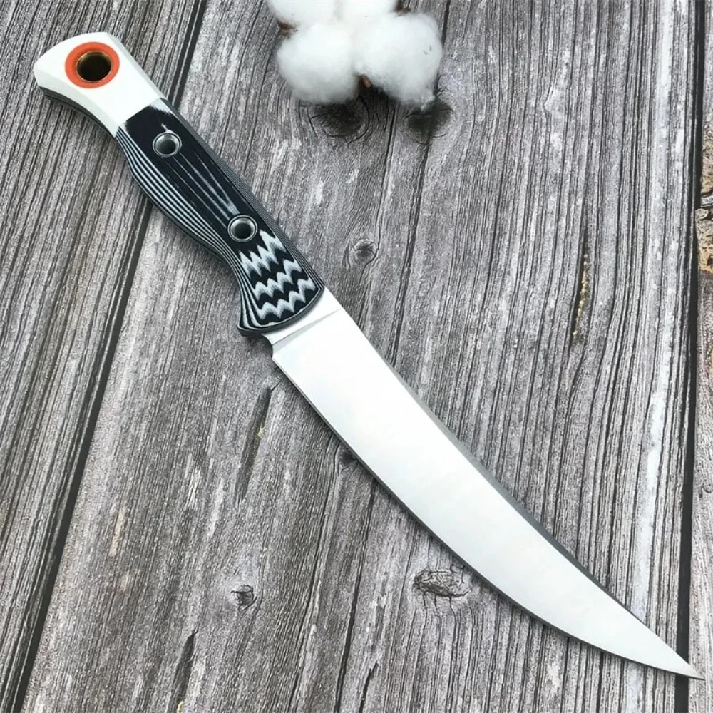 Fixed Blade Knife Premium Survival Knife with Steel & Handle