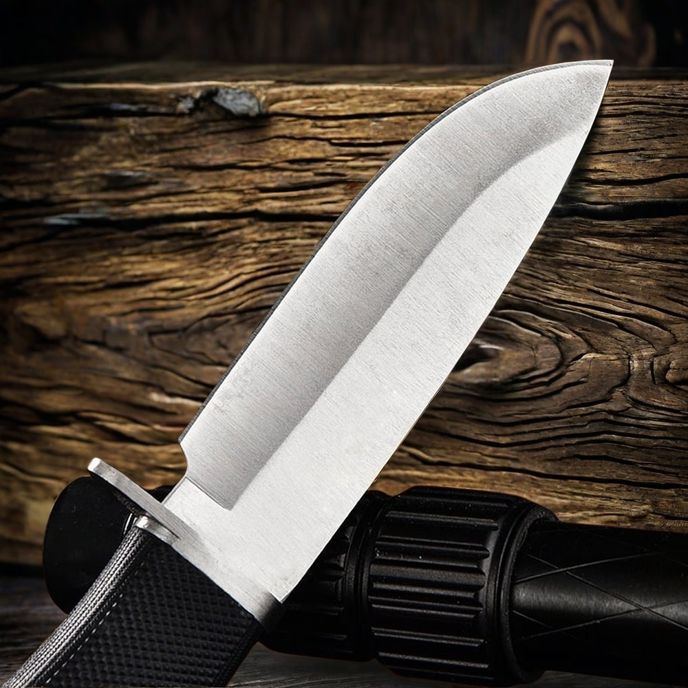 High Hardness Tactical Survival Knife with Nylon Sheath