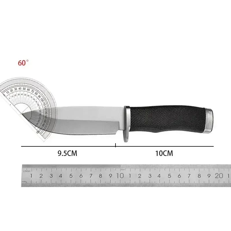 High Hardness Tactical Survival Knife with Nylon Sheath