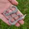 Titanium Alloy Mini Multi Tool Knife Portable Survival Keychain 1